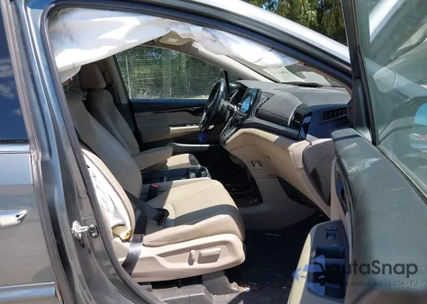 2018 Honda Odyssey Elite из США, поврежденный, VIN 5FNRL6H9XJB063520